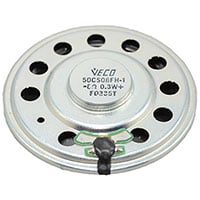 50CS08FH-1 Round Ferrite Speakers