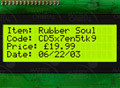 Memory Caqrd LCD Display