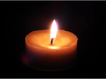 burning candle