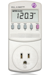 P3 Kill A Watt Consumption Meter